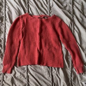 Coral w/ Criss-Cross Back Detail